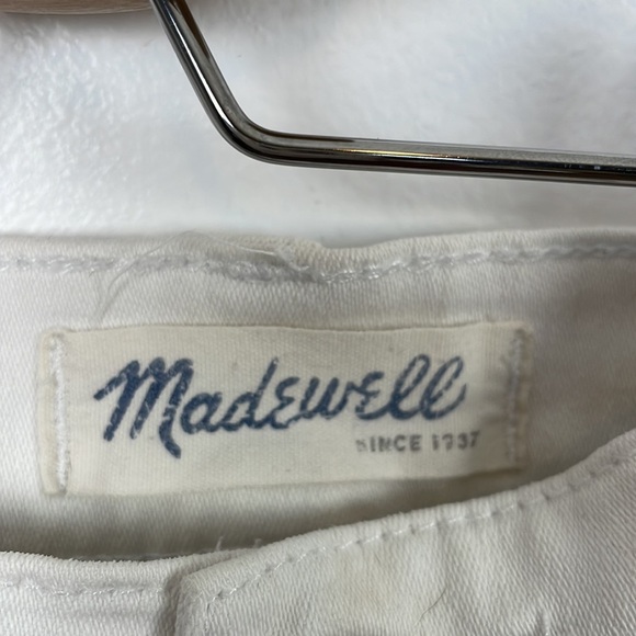 Madewell high rise skinny jeans women 5 pocket white denim pants Size 29 - Picture 8 of 8